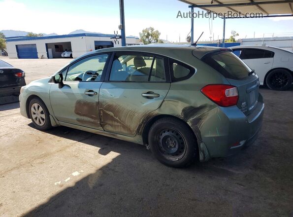 JF1GPAA68GG319477 2016 SUBARU IMPREZA Зеленый Задняя левая четверть