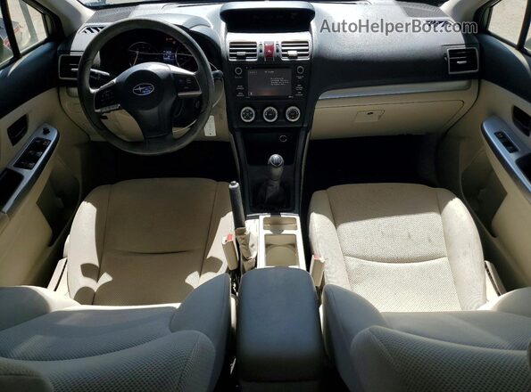 JF1GPAA68GG319477 2016 SUBARU IMPREZA Зеленый Вид панели приборов