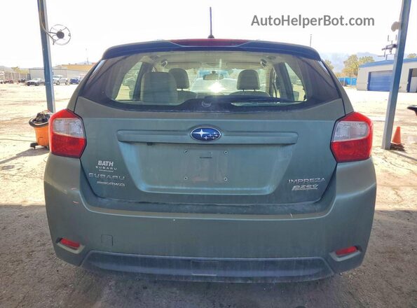 JF1GPAA68GG319477 2016 SUBARU IMPREZA Зеленый Вид сзади