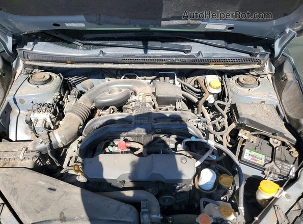 JF1GPAA68GG319477 2016 SUBARU IMPREZA Зеленый Вид задней части салона