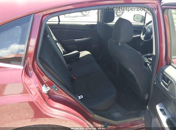 JF1GPAA69G8257355 2016 SUBARU IMPREZA Red VIN კოდის სტიკერის ხედი