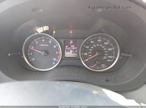 JF1GPAA69G8257355 2016 SUBARU IMPREZA Red უკანა სავარძლების ხედი