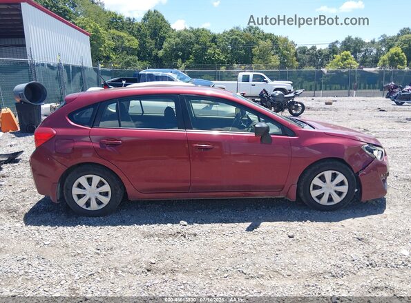 JF1GPAA69G8257355 2016 SUBARU IMPREZA Red სალონის 360-გრადუსიანი ხედი