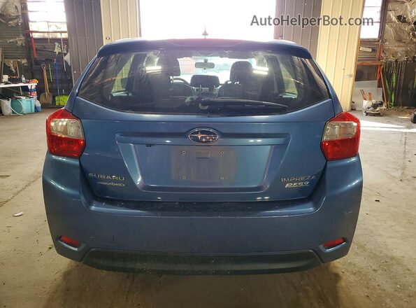 JF1GPAA69G8327940 2016 SUBARU IMPREZA Blue Rear view