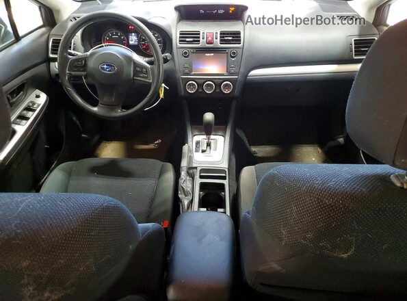 JF1GPAA69G8327940 2016 SUBARU IMPREZA Blue Dashboard view
