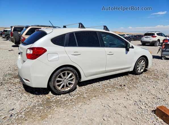 JF1GPAA69G8330336 2016 SUBARU IMPREZA Белый Задняя правая четверть