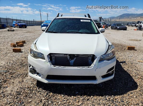 JF1GPAA69G8330336 2016 SUBARU IMPREZA Белый Вид спереди