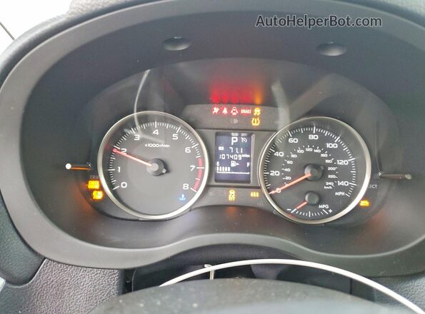 JF1GPAA6XG8328563 2016 SUBARU IMPREZA Silver ხელსაწყოთა პანელის ხედი