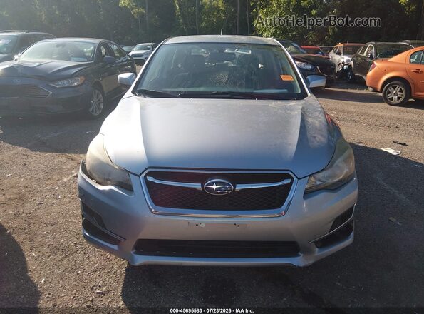 JF1GPAB62G8272018 2016 SUBARU IMPREZA Silver წინა პანელის ხედი