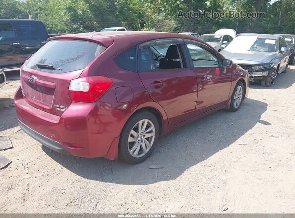 JF1GPAB62G8284945 2016 SUBARU IMPREZA Maroon Հետևի աջ