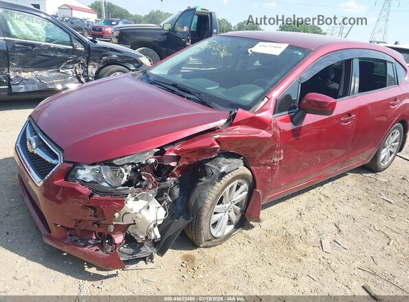 JF1GPAB62G8284945 2016 SUBARU IMPREZA Maroon Դիմացի տեսք