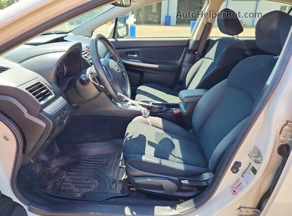 JF1GPAB63G8204407 2016 SUBARU IMPREZA White წინა სალონის ხედი