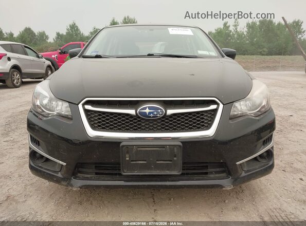 JF1GPAB63GH295632 2016 SUBARU IMPREZA Black Вид задньої частини салону