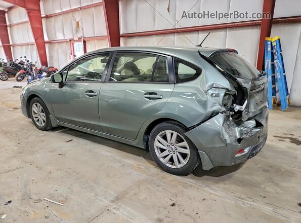 JF1GPAB64GH309912 2016 SUBARU IMPREZA Green Tył lewy