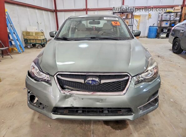 JF1GPAB64GH309912 2016 SUBARU IMPREZA Green Widok z przodu