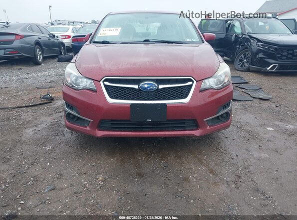 JF1GPAB65G8325455 2016 SUBARU IMPREZA Red ხელსაწყოთა პანელის ხედი