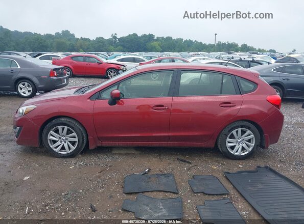 JF1GPAB65G8325455 2016 SUBARU IMPREZA Red სალონის 360-გრადუსიანი ხედი