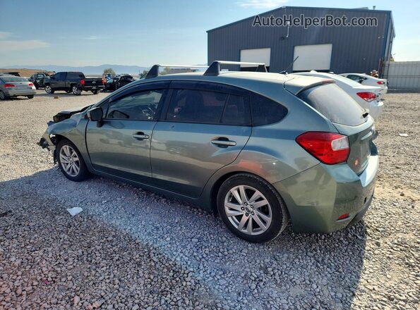 JF1GPAB67GH350115 2016 SUBARU IMPREZA Зеленый Задняя левая четверть