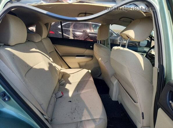 JF1GPAB67GH350115 2016 SUBARU IMPREZA Зеленый Вид задних сидений
