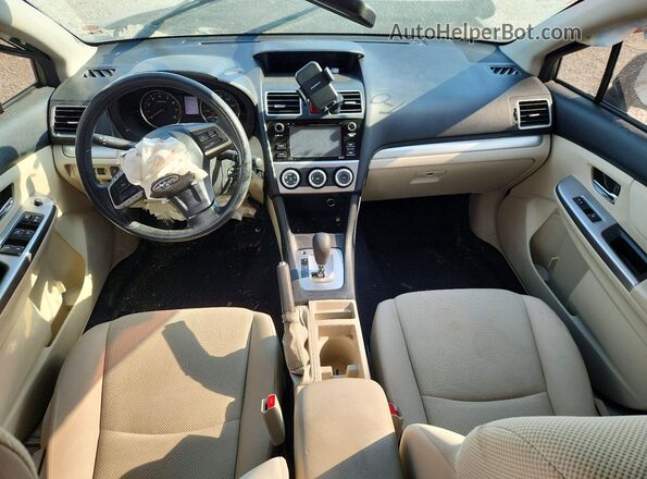 JF1GPAB67GH350115 2016 SUBARU IMPREZA Зеленый Вид панели приборов