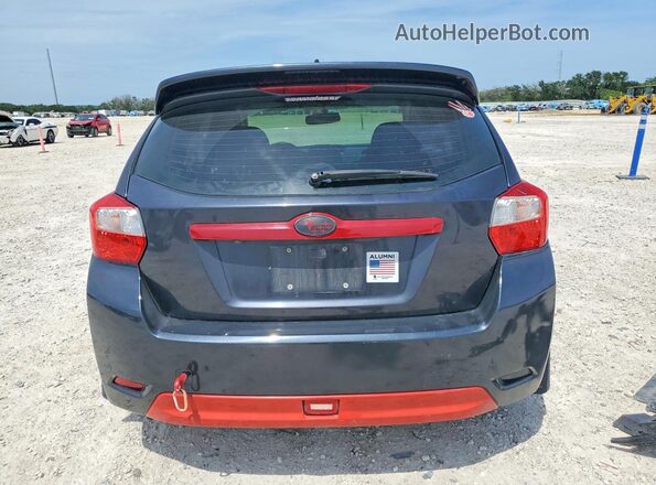 JF1GPAK60G8279811 2016 SUBARU IMPREZA Черный Вид сзади
