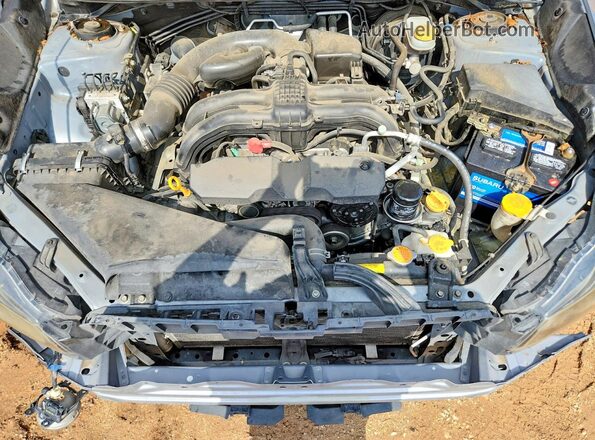 JF1GPAK67G8289364 2016 SUBARU IMPREZA Silver Widok wnętrza z tyłu