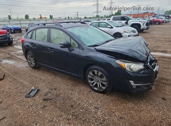 JF1GPAP61G9306212 2016 SUBARU IMPREZA Black Front right