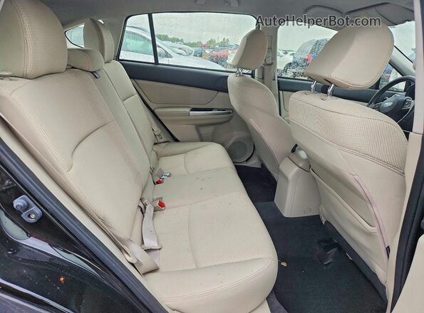 JF1GPAP61G9306212 2016 SUBARU IMPREZA Black Rear seats view
