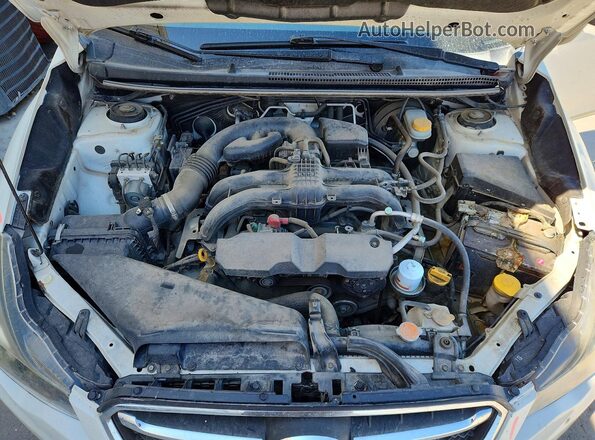 JF1GPAP62G8345655 2016 SUBARU IMPREZA White უკანა სალონის ხედი