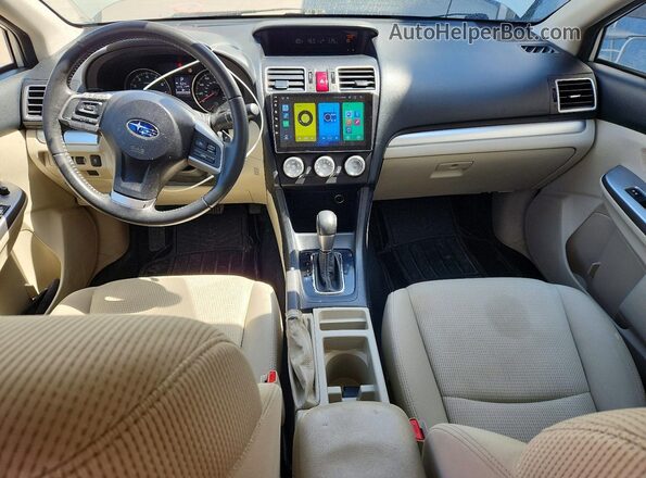 JF1GPAP62G8345655 2016 SUBARU IMPREZA White წინა პანელის ხედი
