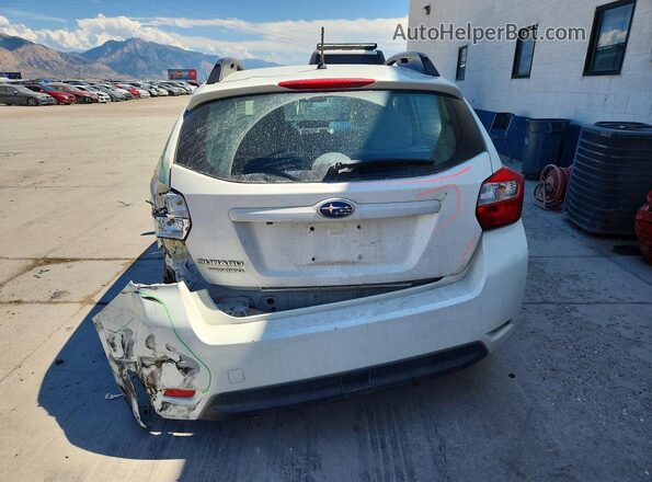 JF1GPAP62G8345655 2016 SUBARU IMPREZA White უკანა ხედი