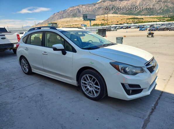 JF1GPAP62G8345655 2016 SUBARU IMPREZA White წინა მარჯვენა