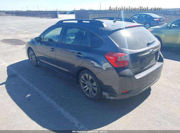 JF1GPAP62GH296182 2016 SUBARU IMPREZA Серый Задняя левая четверть