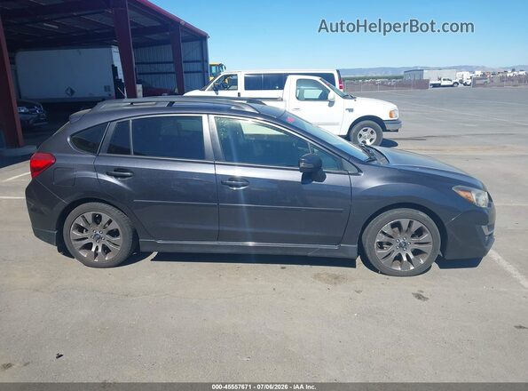 JF1GPAP62GH296182 2016 SUBARU IMPREZA Серый Вид задней части салона