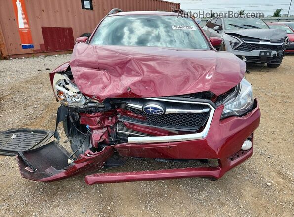 JF1GPAP63G9237619 2016 SUBARU IMPREZA Red Front view