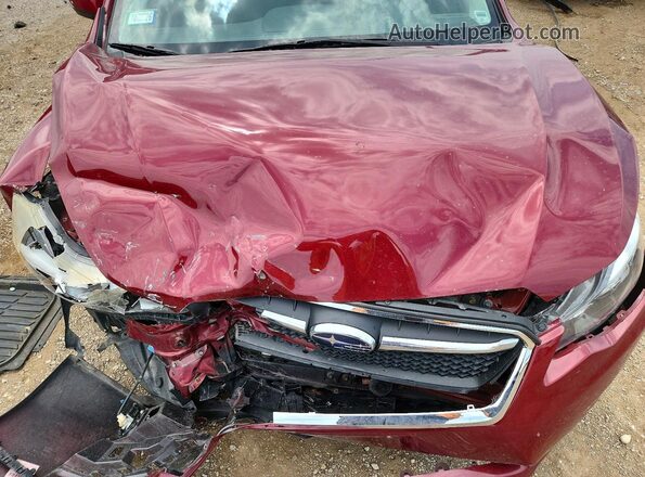 JF1GPAP63G9237619 2016 SUBARU IMPREZA Red Rear interior view
