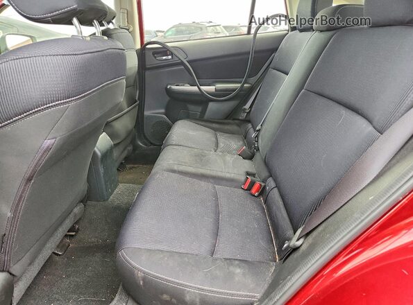 JF1GPAP63G9237619 2016 SUBARU IMPREZA Red Rear seats view