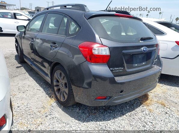 JF1GPAP65G8219984 2016 SUBARU IMPREZA Gray Задня ліва чверть