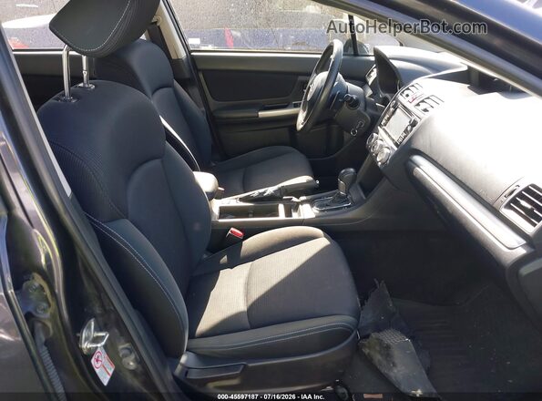 JF1GPAP65G8219984 2016 SUBARU IMPREZA Gray Вид салону спереду