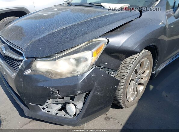 JF1GPAP65G8219984 2016 SUBARU IMPREZA Gray Вид спереду
