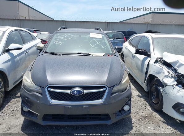 JF1GPAP65G8219984 2016 SUBARU IMPREZA Gray Вид щитка приладів