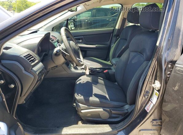 JF1GPAP65GH204269 2016 SUBARU IMPREZA Charcoal Вид салону спереду