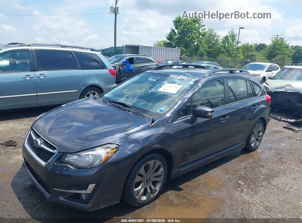 JF1GPAP66G8204085 2016 SUBARU IMPREZA Синий Передняя левая четверть