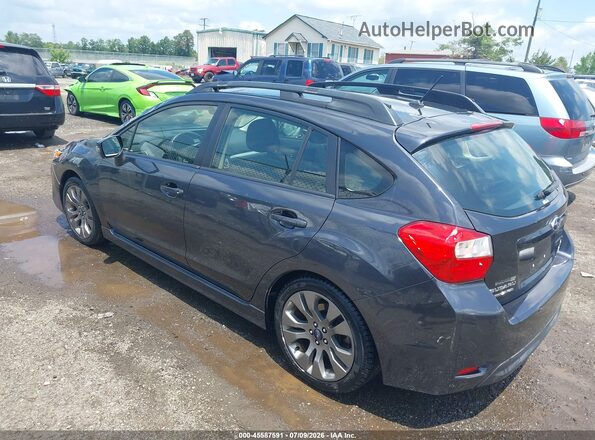 JF1GPAP66G8204085 2016 SUBARU IMPREZA Синий Задняя левая четверть