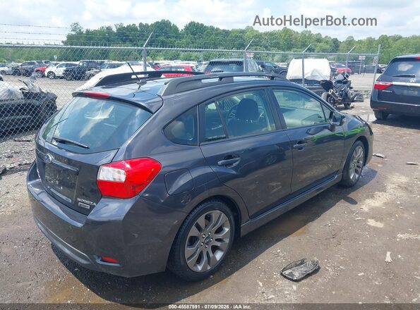 JF1GPAP66G8204085 2016 SUBARU IMPREZA Синий Задняя правая четверть