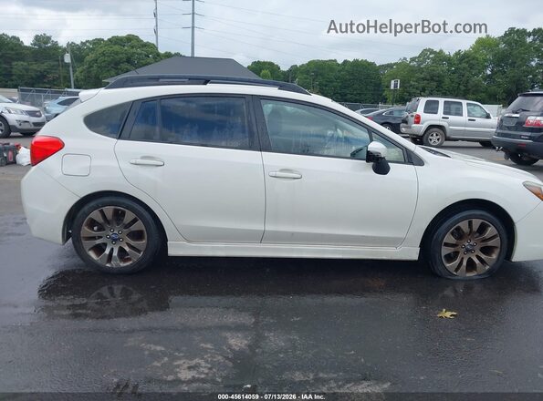 JF1GPAP66G8226281 2016 SUBARU IMPREZA Белый Вид задней части салона
