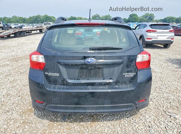 JF1GPAP67GH279975 2016 SUBARU IMPREZA Black Հետևի տեսք