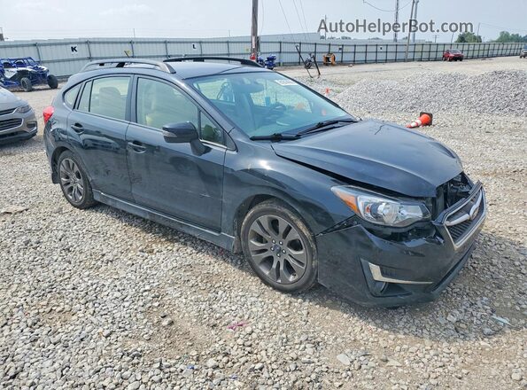 JF1GPAP67GH279975 2016 SUBARU IMPREZA Black Առջևի աջ