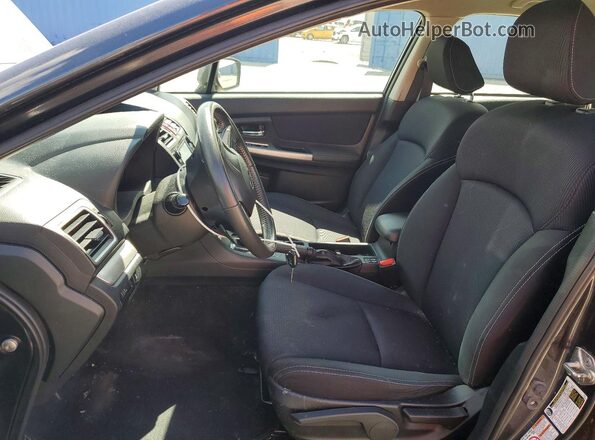 JF1GPAP67GH284755 2016 SUBARU IMPREZA Gray წინა სალონის ხედი