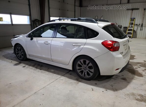 JF1GPAP68G8256754 2016 SUBARU IMPREZA Белый Задняя левая четверть